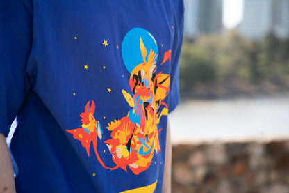 Sleepr Shirt #5 - Royal Blue - Magic Portal